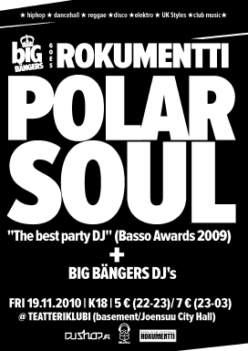 Big Bängers goes Rokumentti perjantaina 19.11. (Teatteriklubi)