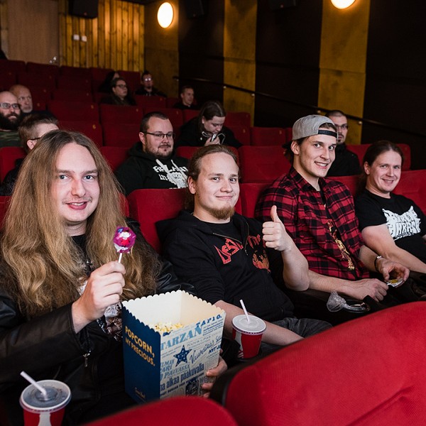 Rokumentti tarjosi muumitikkarit Sepultura-dokumentin katsojille. Kuva: Markus Korpi-Hallila