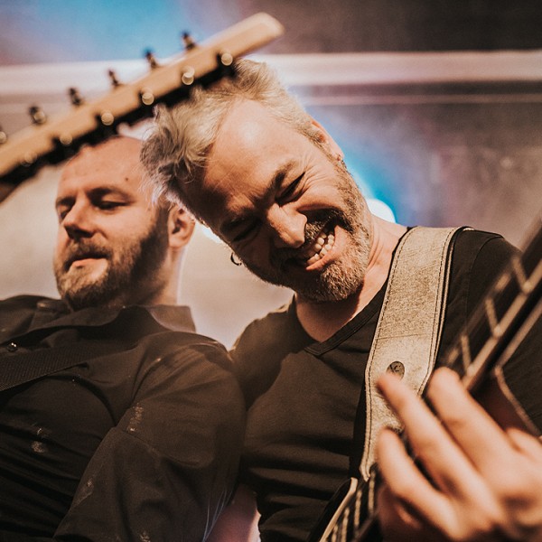 Soilwork nautti Kerubin tunnelmasta. Kuva: Antti Pitkäjärvi