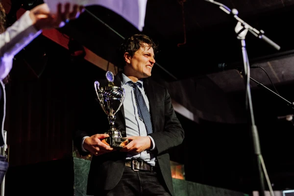 Hyvä tyypit award winner 2025, Proto Torvinen. Photo: Antti Pitkäjärvi.